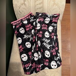 Friday the 13th Pajamas - Black and Pink